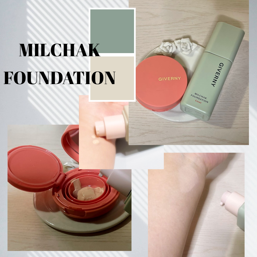 ジヴェルニー 密着カバーファンデーション 22NW ナチュラルベージュ/GIVERNY/リキッドファンデーションを使ったクチコミ（1枚目）