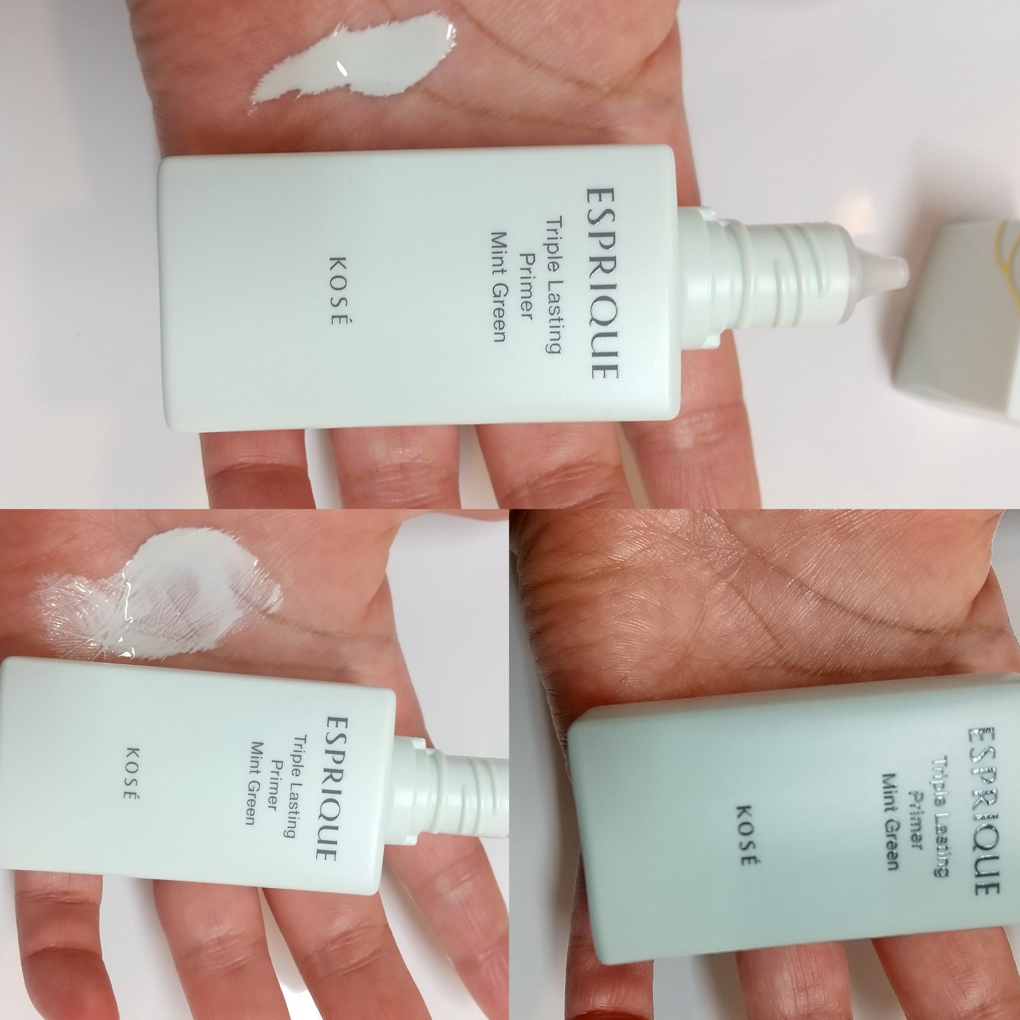 トリプル ラスティング プライマー ミントグリーン/ESPRIQUE/化粧下地を使ったクチコミ（2枚目）
