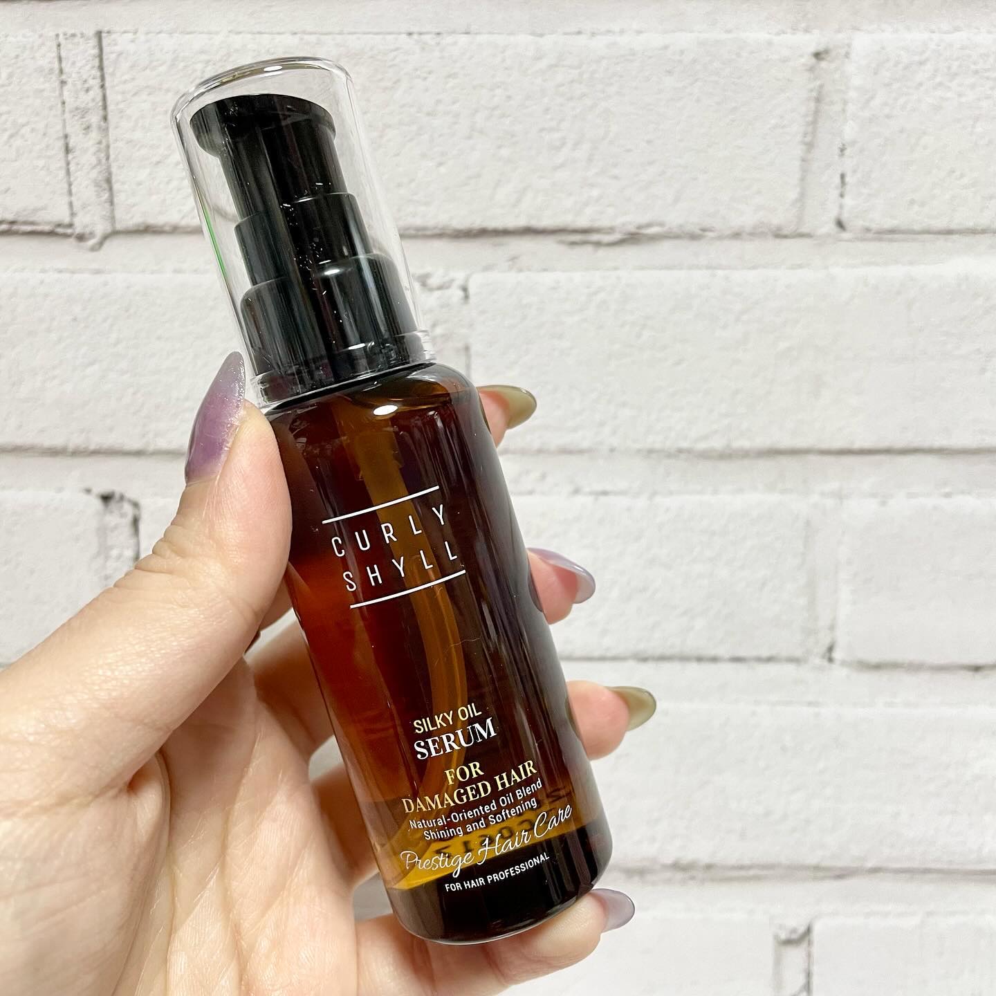 SILKY OIL SERUM/CULRY SHYLL/ヘアオイルを使ったクチコミ（2枚目）