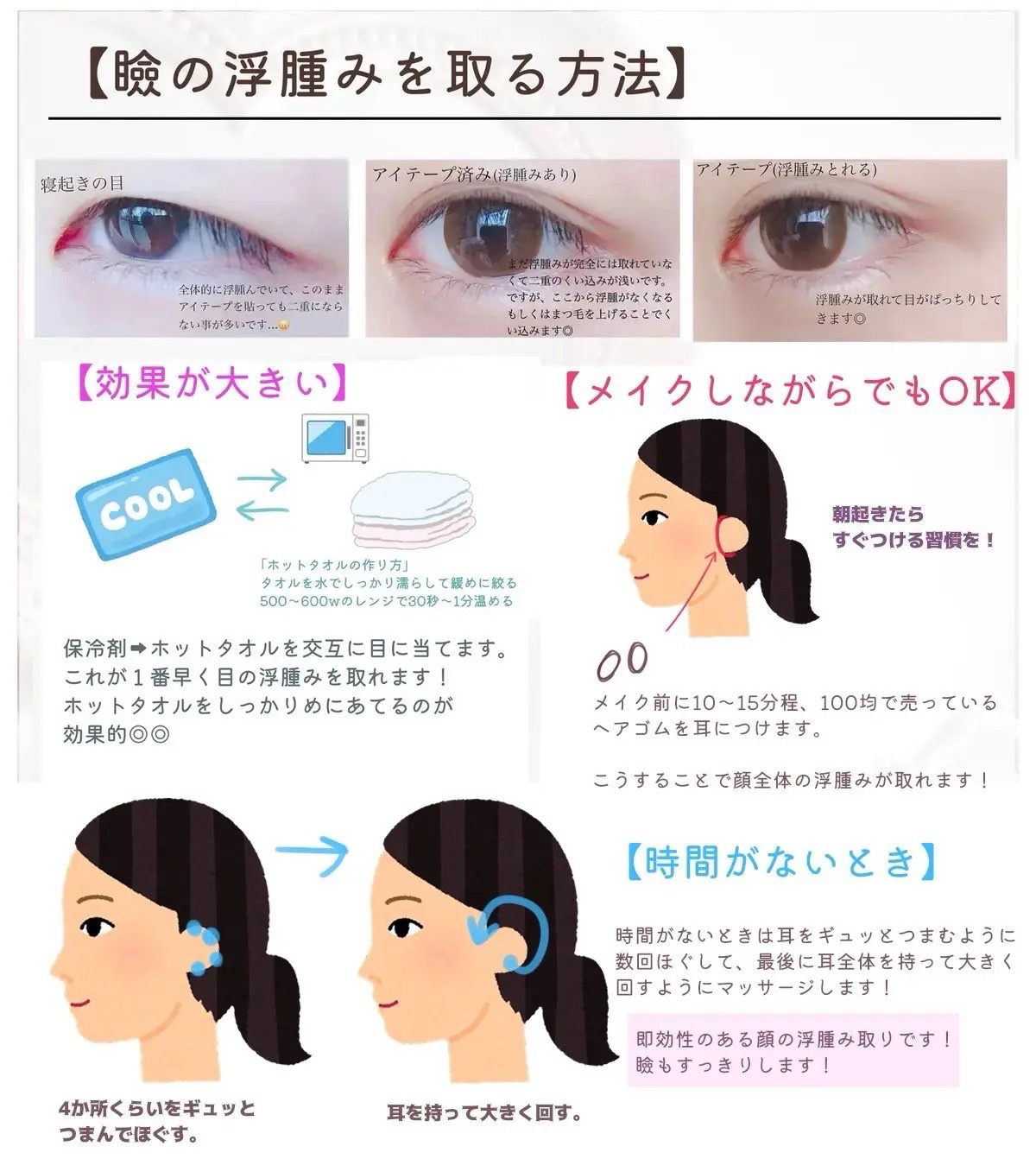 のびーるアイテープ（絆創膏タイプ、レギュラー）/DAISO/二重まぶた用アイテムを使ったクチコミ（3枚目）