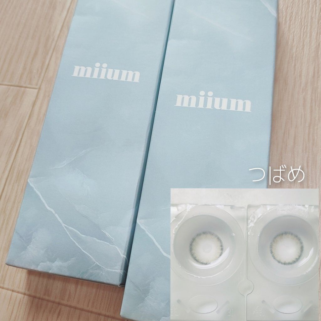 miium 1day/miium/ワンデー（１DAY）カラコンを使ったクチコミ（1枚目）