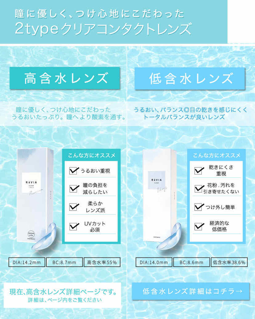 ReVIA CLEAR 1day/ReVIA/ワンデー（１DAY）カラコンを使ったクチコミ（3枚目）