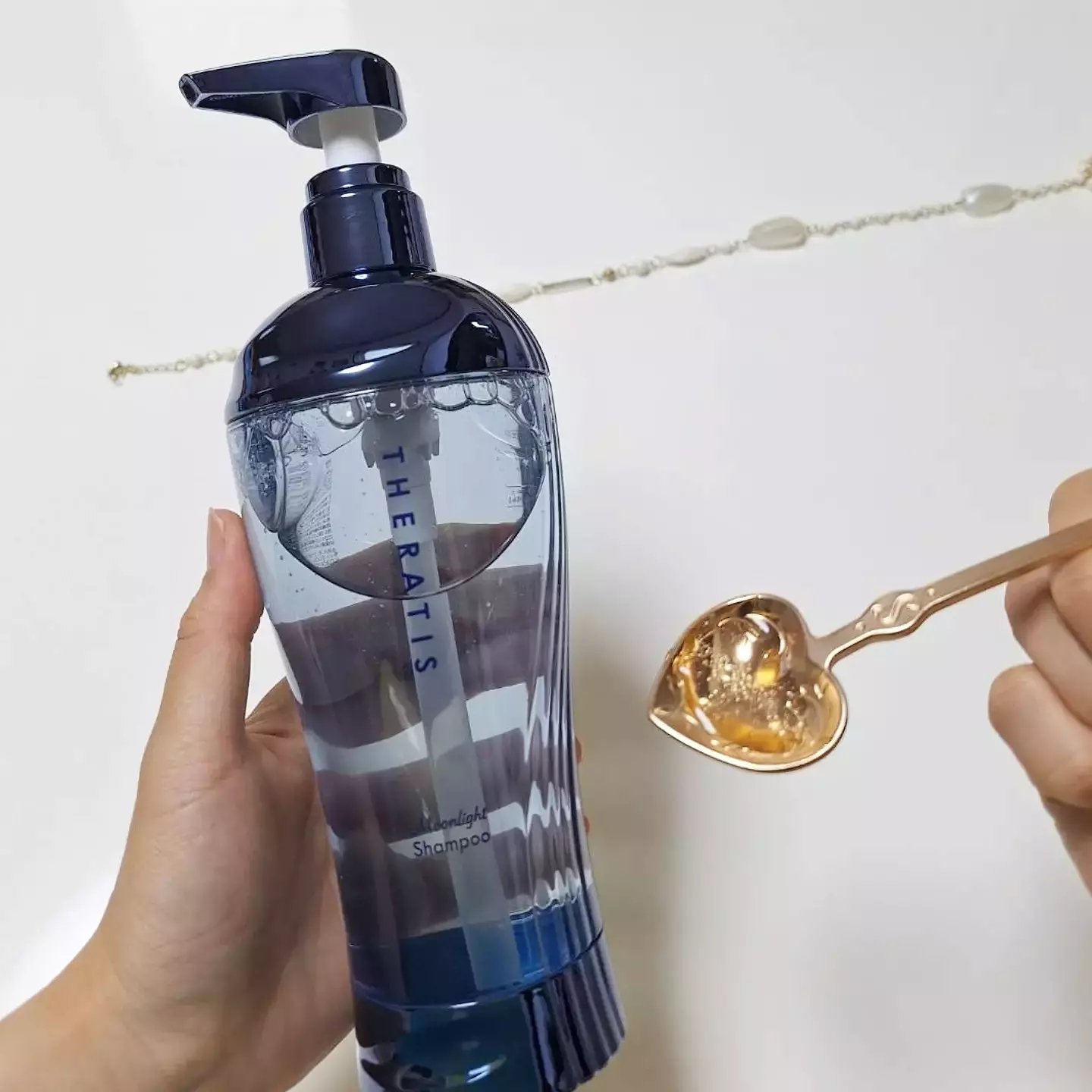 セラティス ムーンライトスリーク シャンプー / ヘアトリートメント/THERATIS/市販シャンプーを使ったクチコミ（2枚目）