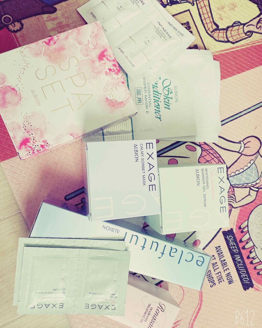 アルビオン 薬用スキンコンディショナー エッセンシャル ペーパーマスク E/ALBION/シートマスク・パックを使ったクチコミ（1枚目）