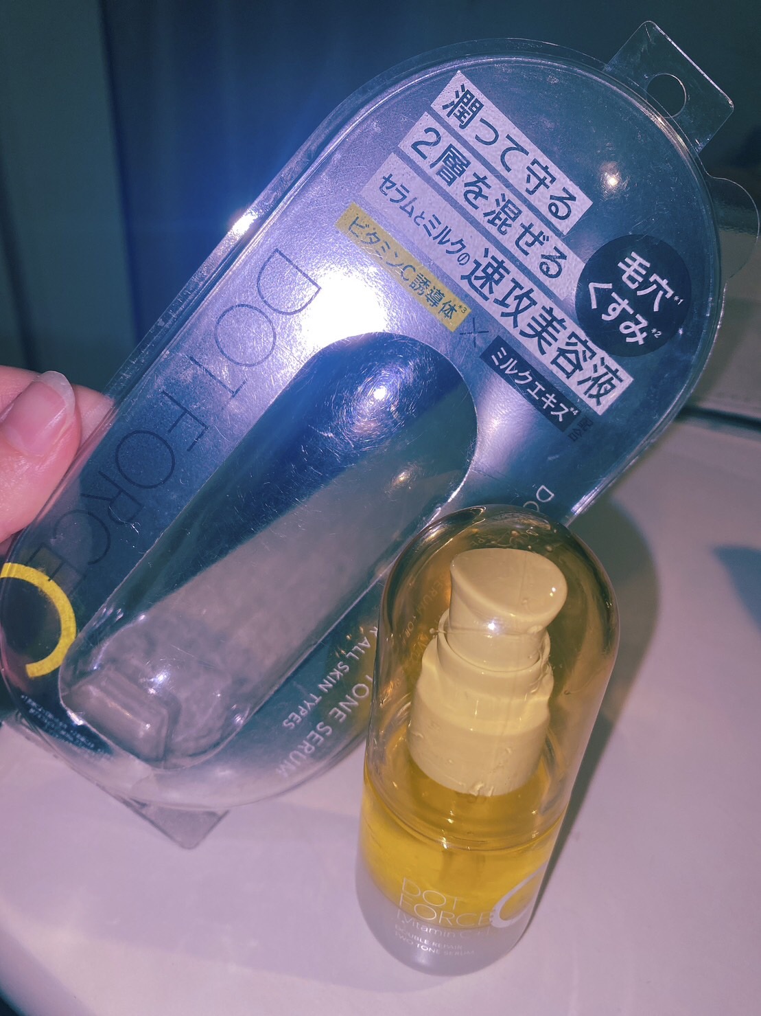 ダブルリペア ツートン セラム/ドットフォース/美容液を使ったクチコミ（1枚目）