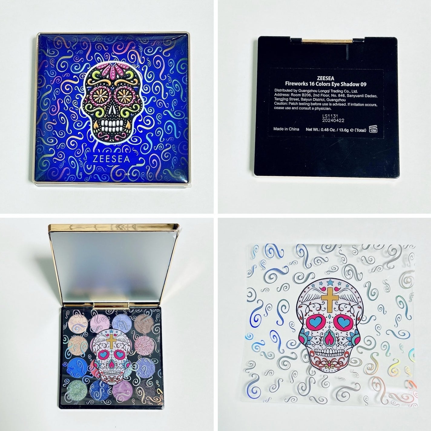 イメージ「マヤ」 アイシャドウパレット/ZEESEA/アイシャドウパレットを使ったクチコミ(2枚目)