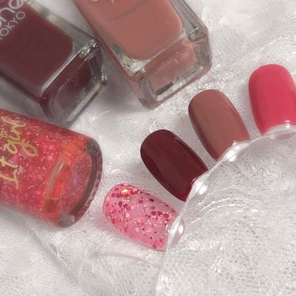 ITGグリッターネイル/DAISO/マニキュアを使ったクチコミ(4枚目)