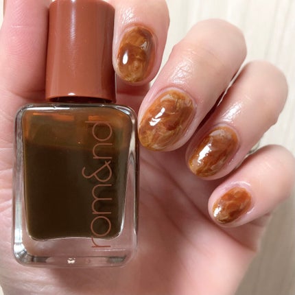 ムードペブルネイル/rom&nd/マニキュアを使ったクチコミ(2枚目)