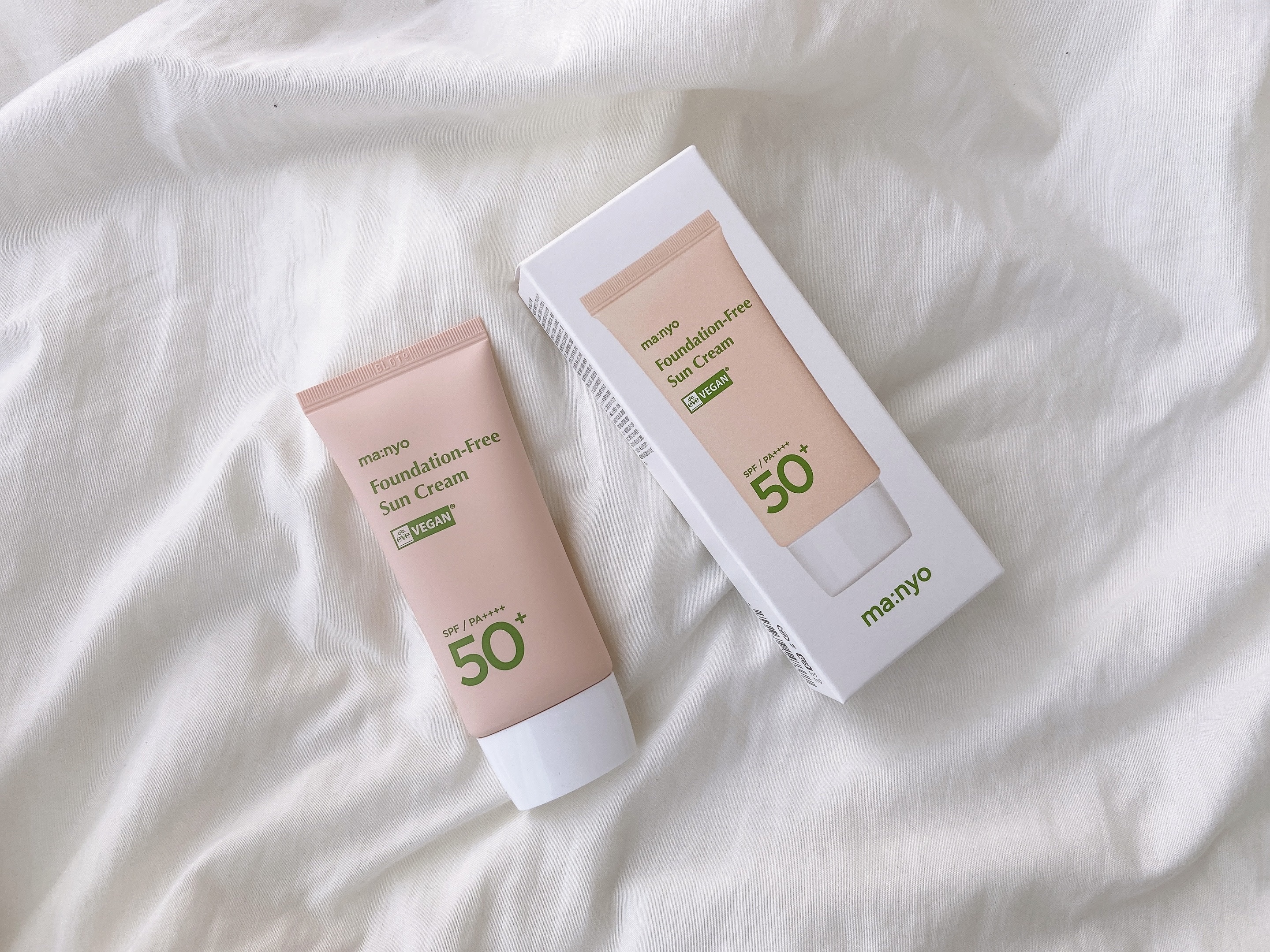 ファンデフリー サンクリーム/manyo/日焼け止めクリームを使ったクチコミ（1枚目）