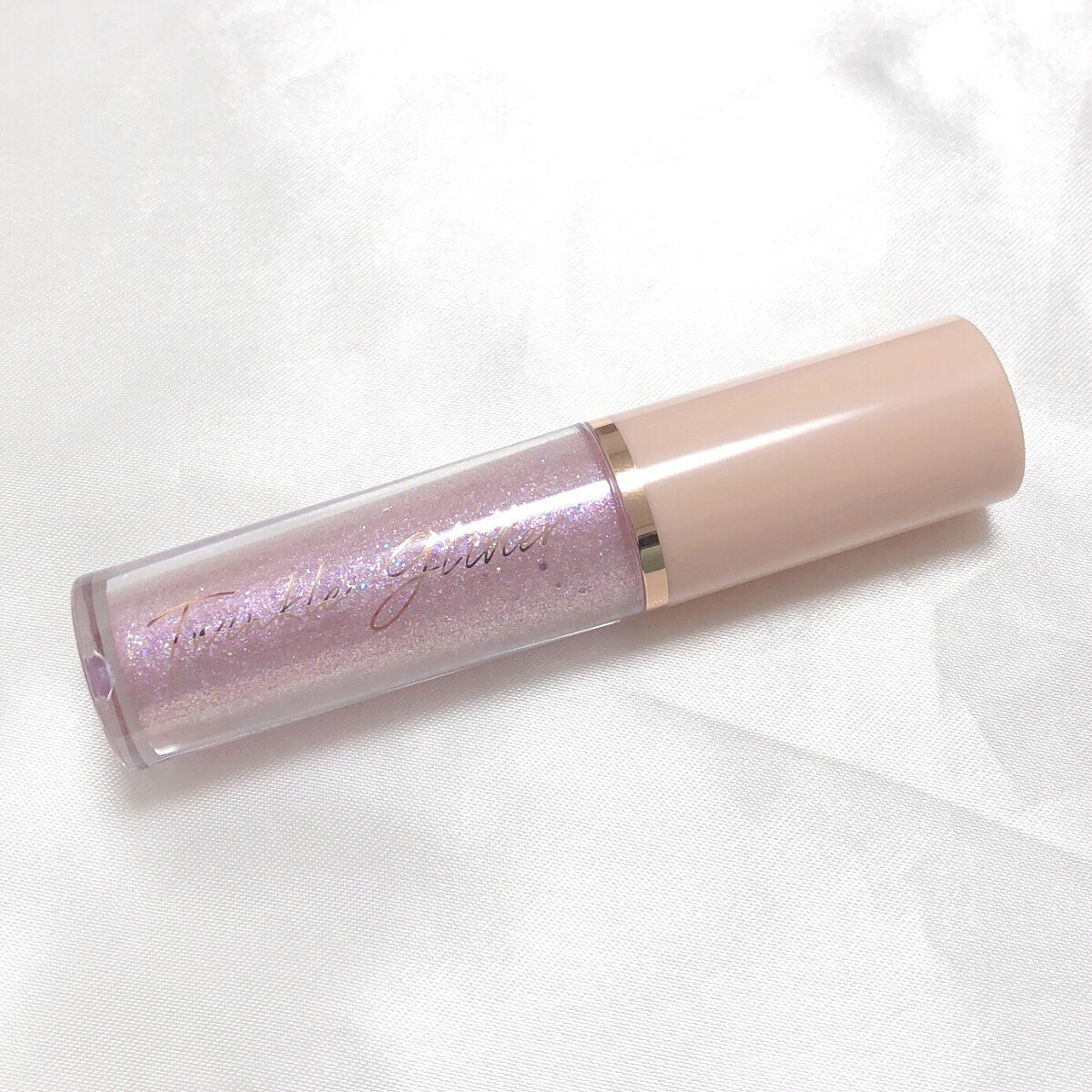 カラーブロッサムフェアリーティンクルグリッター/ネイチャーリパブリック/グリッターを使ったクチコミ（3枚目）