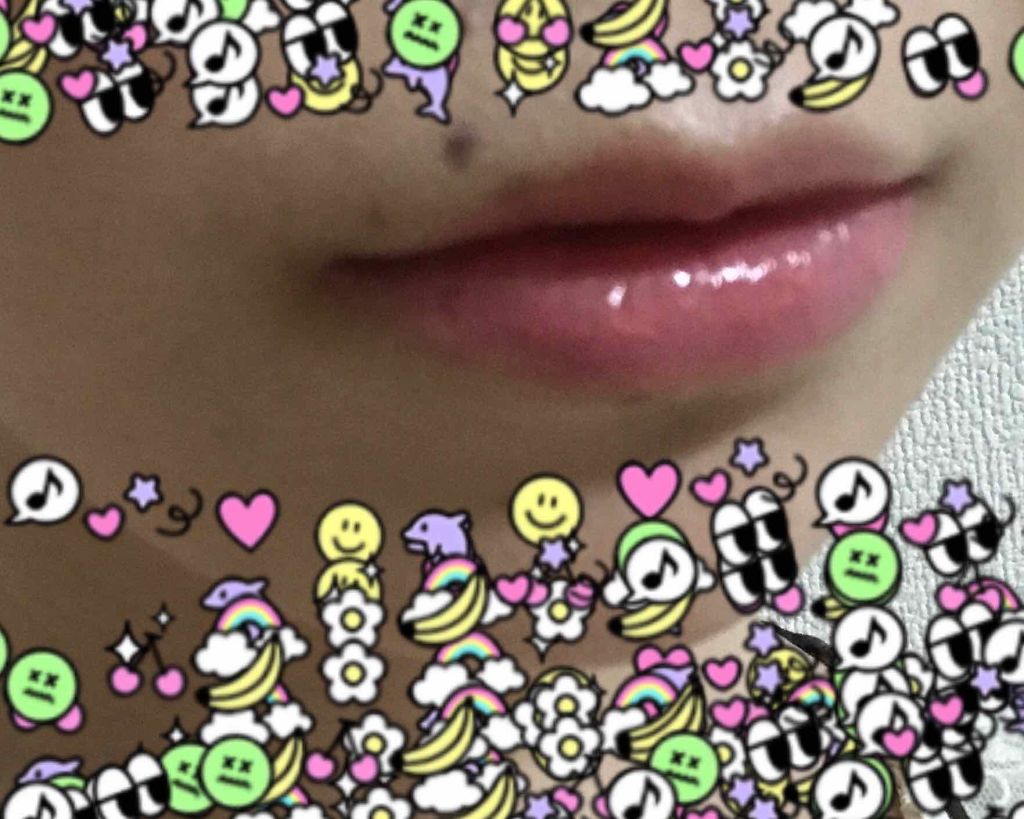 オールインワンルージュ/リトルレディ リュクス/リップグロスを使ったクチコミ(3枚目)