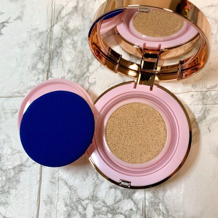 ピンクティーツリーカバークッション/APLIN/クッションファンデーションを使ったクチコミ(5枚目)