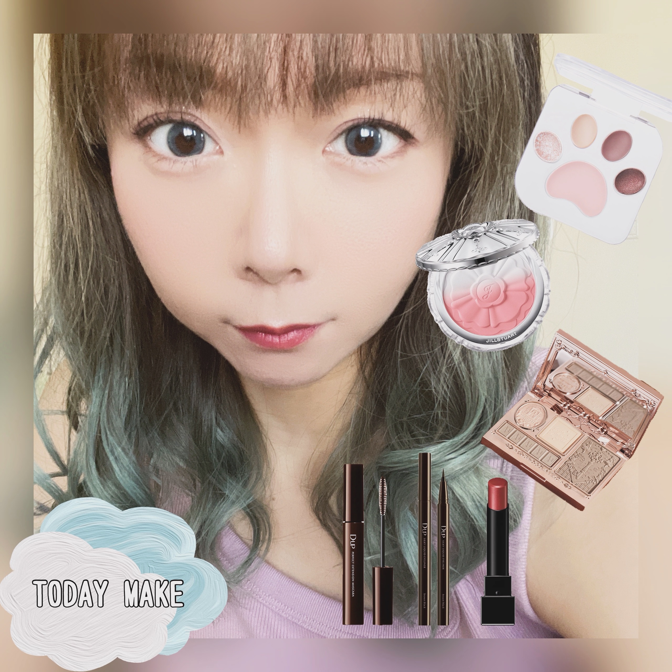 チョコレートシリーズ シェーディングパレット/FlowerKnows/シェーディングを使ったクチコミ（1枚目）