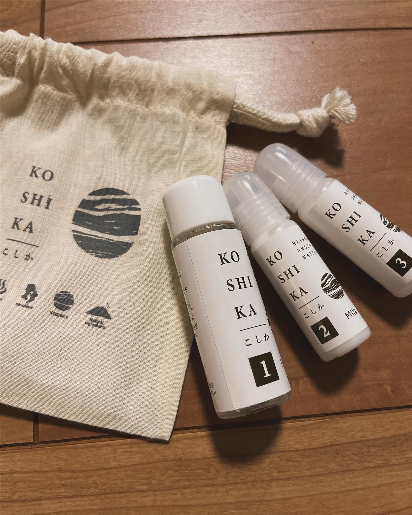 ゆうぽい on LIPS 「#PR#時短スキンケア#美肌の湯#KOSHIKA株式会社ビジョ..」(1枚目)