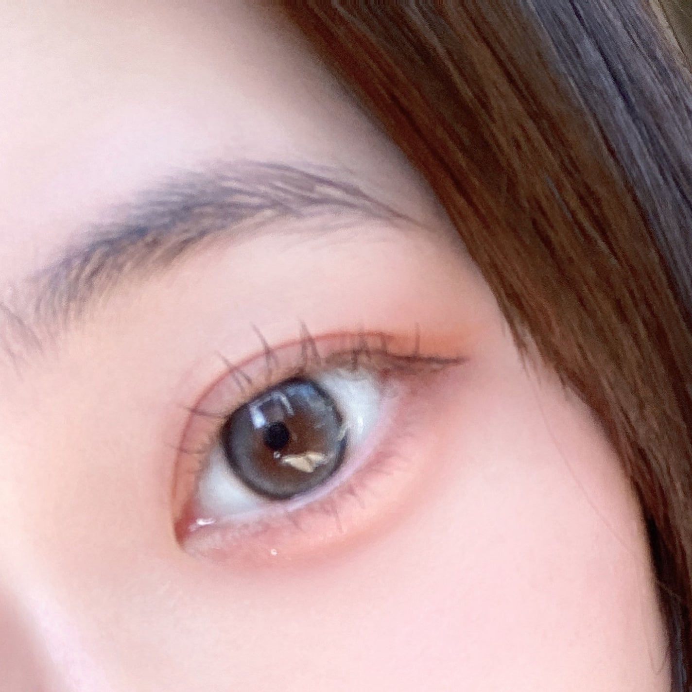 びゃっこまる on LIPS 「ドストライクなブルーグレーカラコンきましたァ!蜜のレンズ新作カ..」(7枚目)