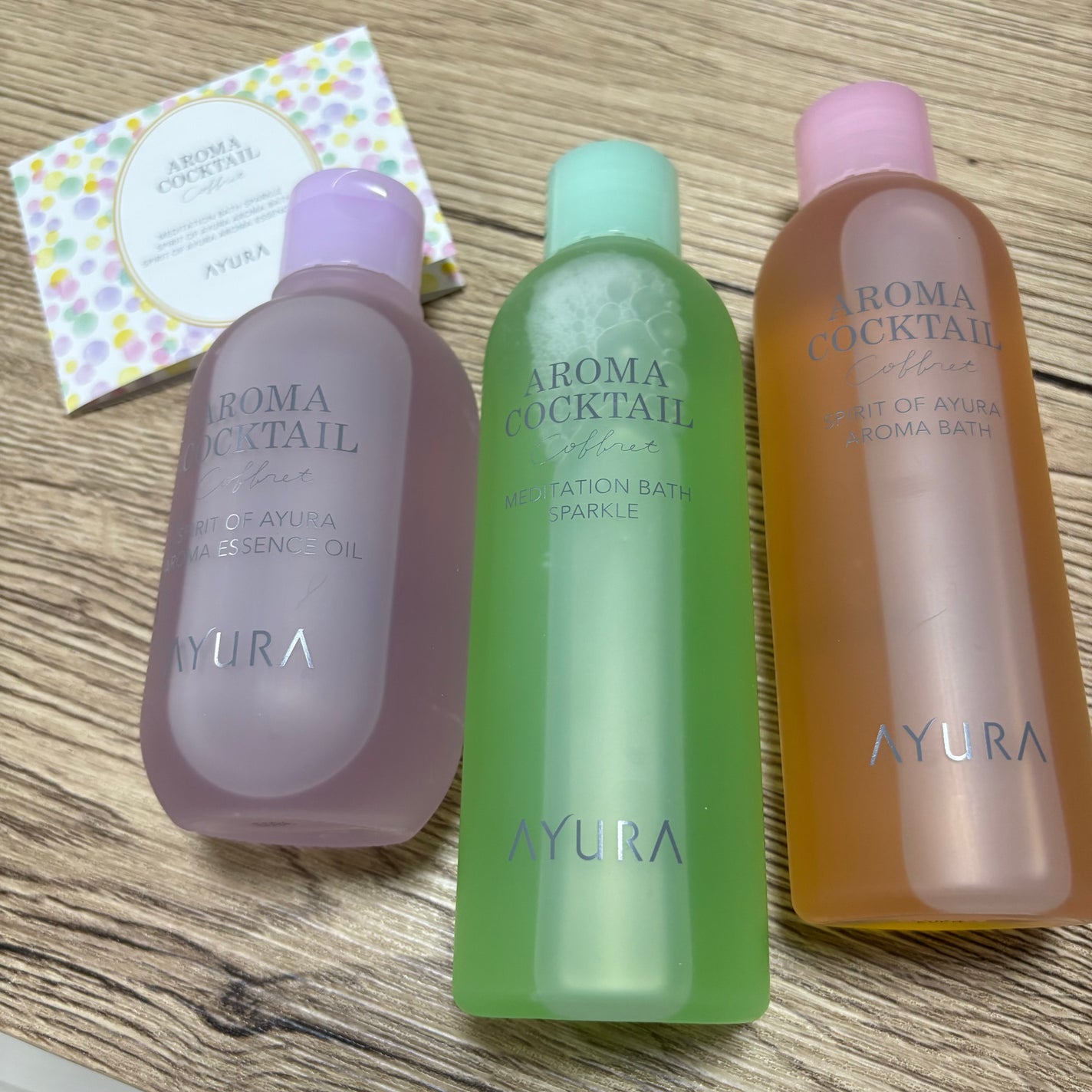 アロマカクテルコフレ/AYURA/その他キットセットを使ったクチコミ(2枚目)