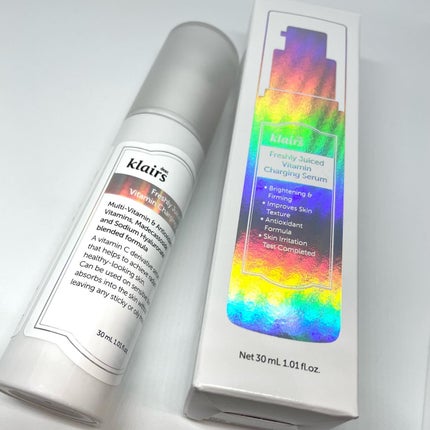 フレッシュリージュースドビタミンチャージングセラム(30ml)/Klairs/美容液を使ったクチコミ(2枚目)