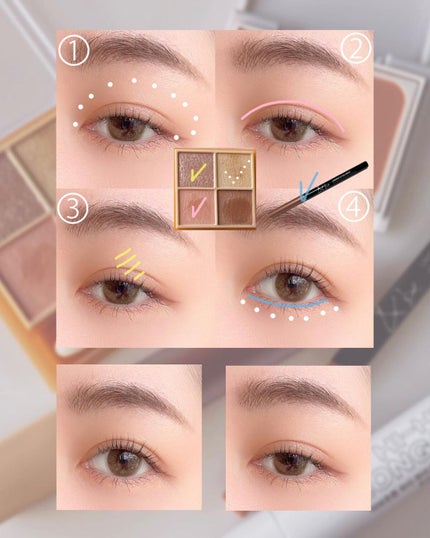 ラスティングリキッドライナー/キャンメイク/リキッドアイライナーを使ったクチコミ(4枚目)