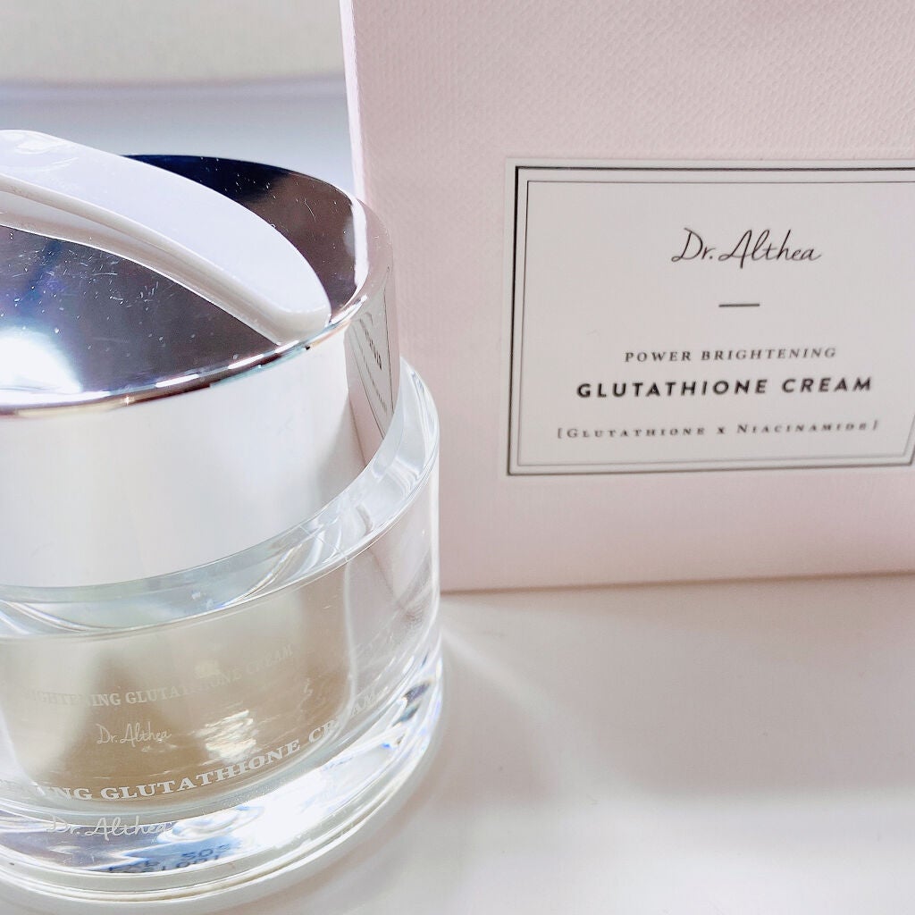 パワーブライトニング グルタチオンクリーム/Dr.Althea/フェイスクリームを使ったクチコミ(1枚目)