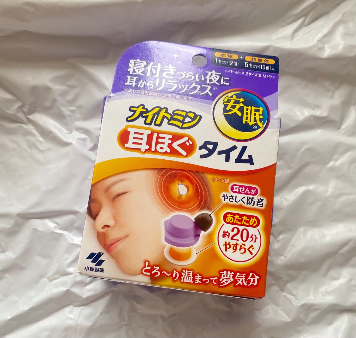 ナイトミン 耳ほぐタイム/小林製薬/その他を使ったクチコミ(1枚目)