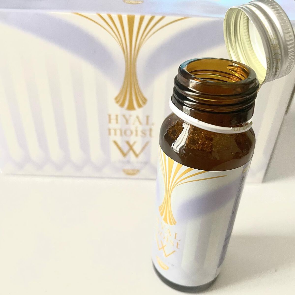 ヒアルモイスト W/日清食品/美容ドリンクを使ったクチコミ(2枚目)