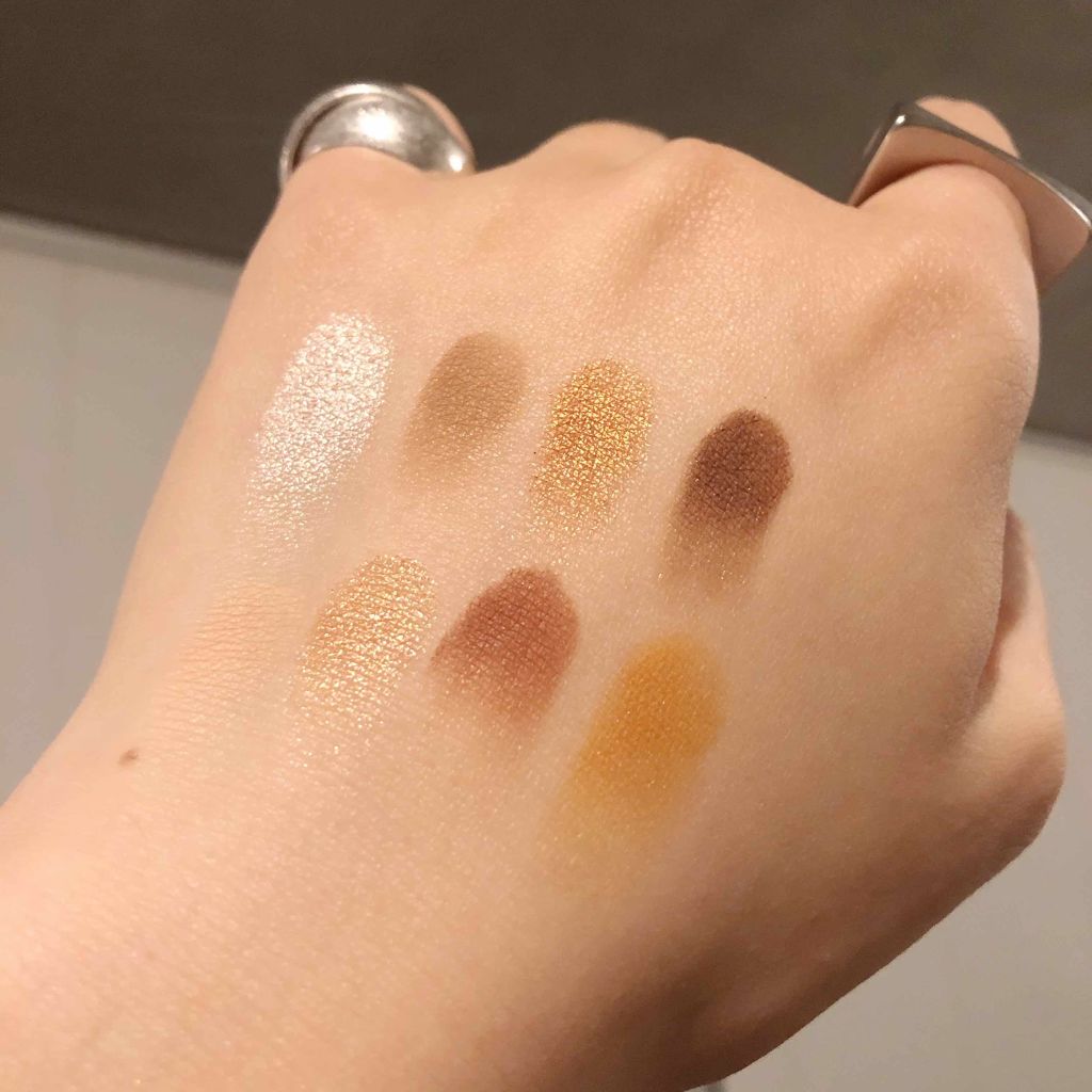 ホット バタード ラム ミニ アイシャドウ パレット/Too Faced/アイシャドウパレットを使ったクチコミ(3枚目)