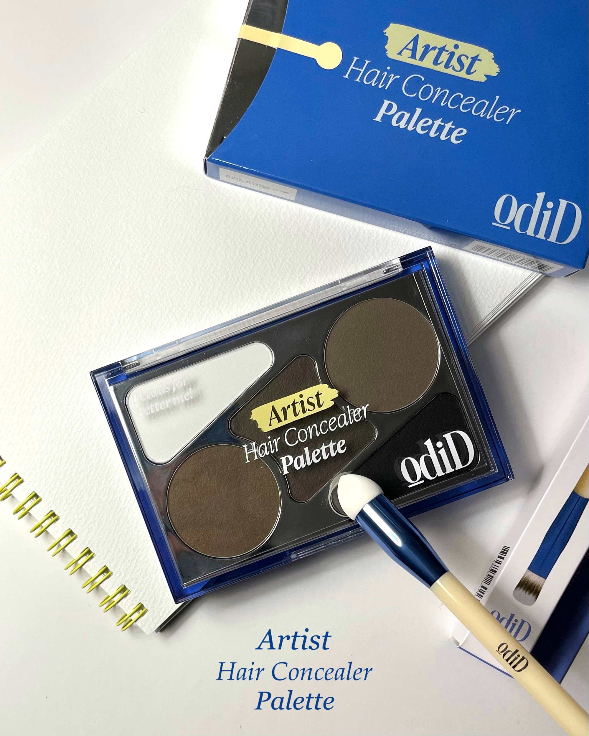 アーティストライン　ヘアコンシーラーパレット/odiD/その他スタイリングを使ったクチコミ（1枚目）