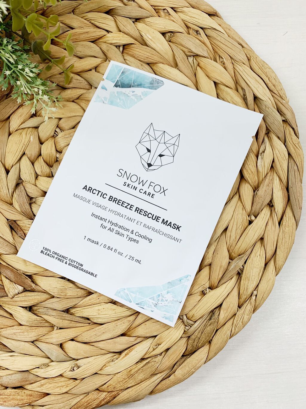 アークティック ブリーズ レスキュー マスク/SNOW FOX SKINCARE/シートマスク・パックを使ったクチコミ（1枚目）