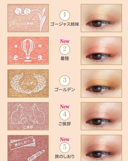 ナイストゥミーチュートランク/MAJOLICA MAJORCA/アイシャドウパレットを使ったクチコミ(2枚目)