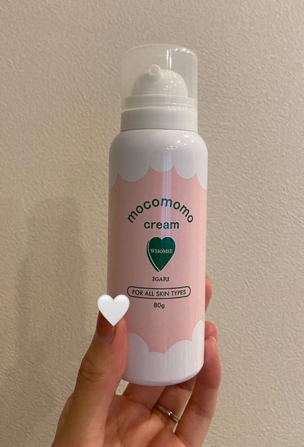 モコモモクリーム/WHOMEE/フェイスクリームを使ったクチコミ(1枚目)