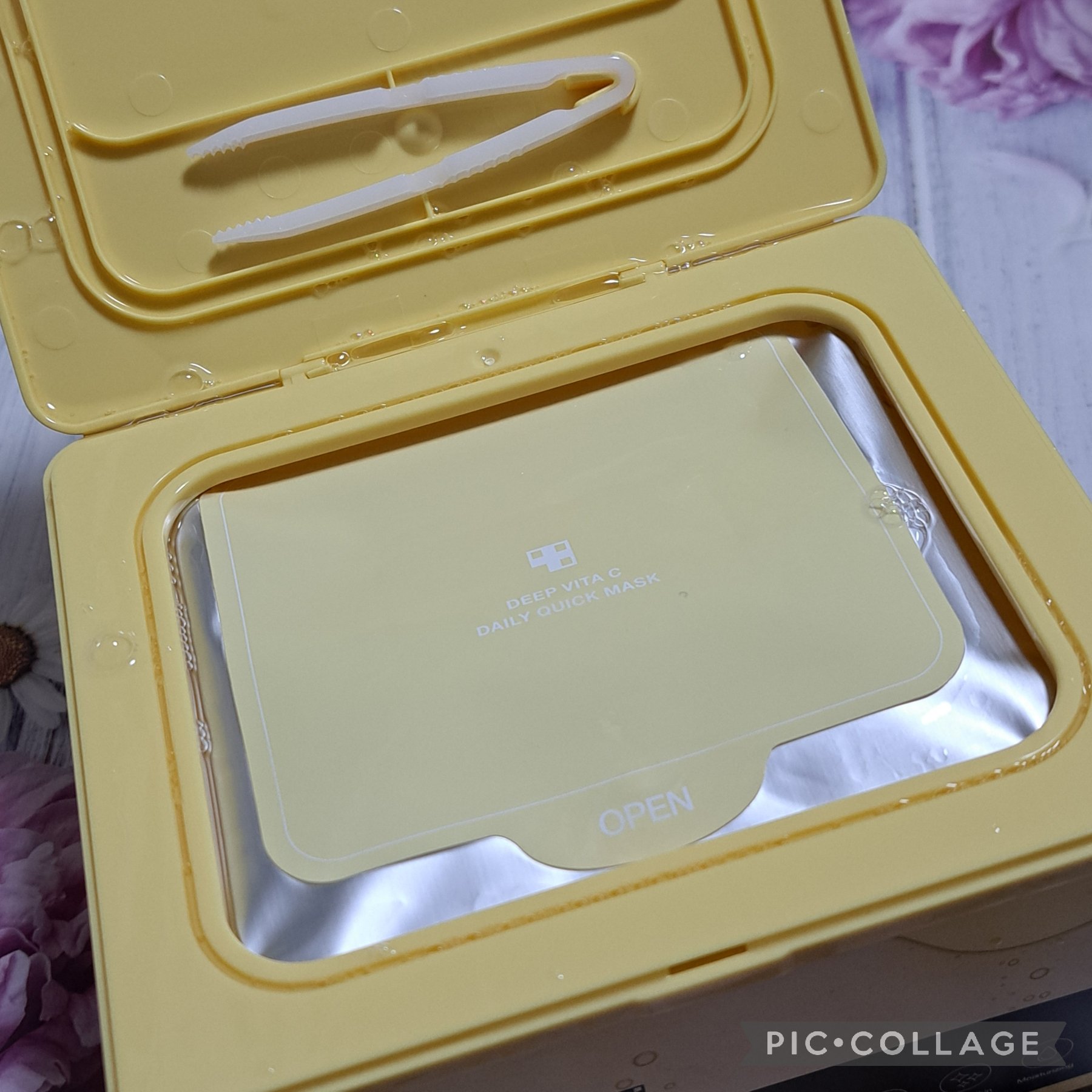 ディープ ビタC デイリー クイック マスク/MEDICUBE/シートマスク・パックを使ったクチコミ（2枚目）