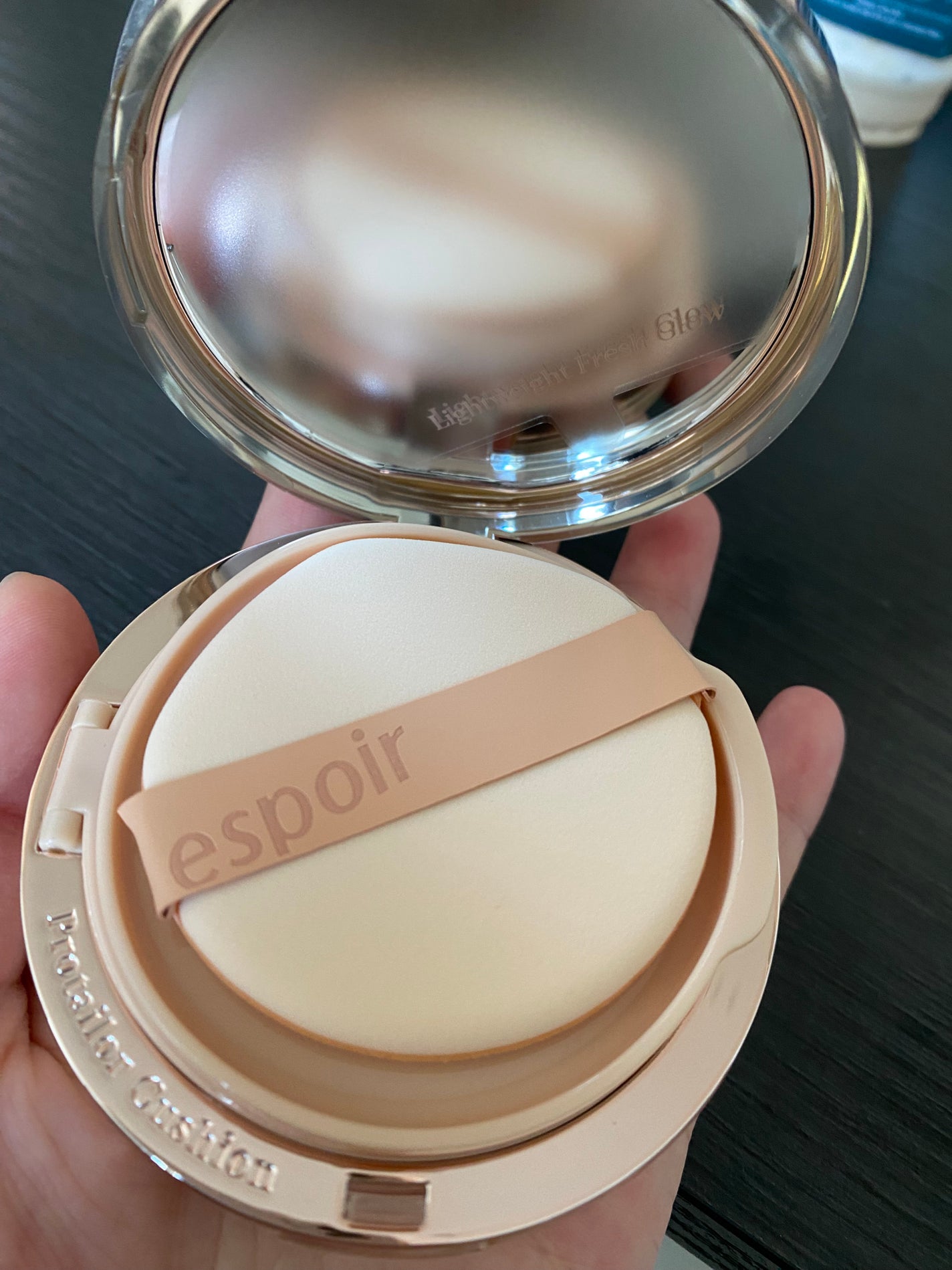 プロテーラービーグロウクッション ニュークラス/espoir/クッションファンデーションを使ったクチコミ(2枚目)