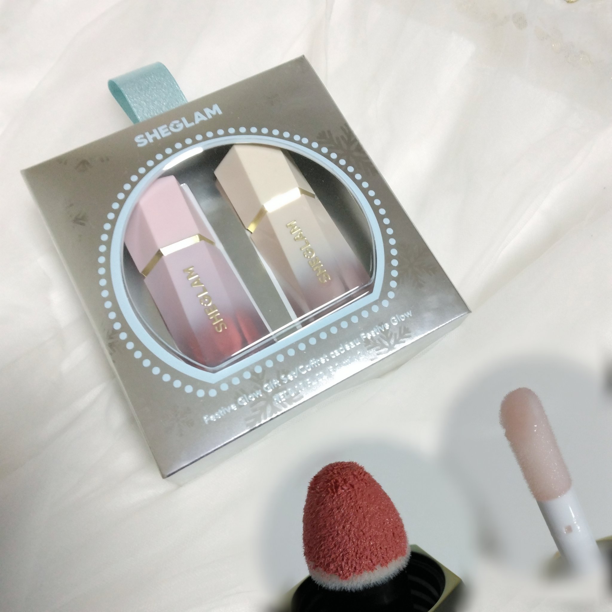 Festive Glow ギフトセット - Rose Ritual & Glass Heart/SHEGLAM/キット・セットを使ったクチコミ（1枚目）