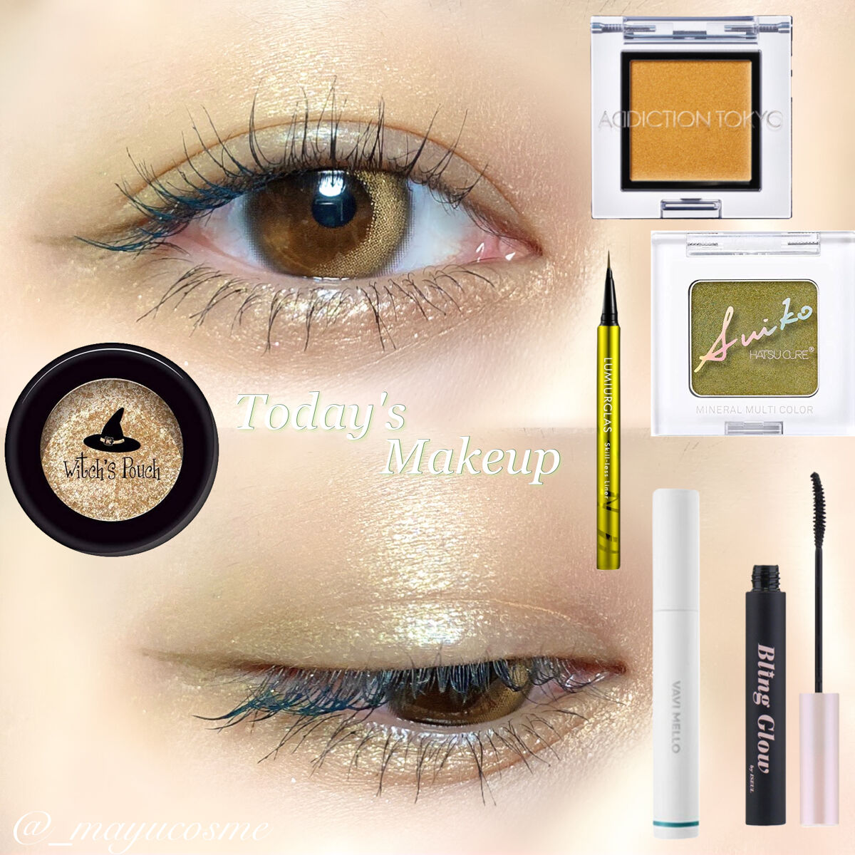 [VAVI MELLO] ムードメイカーカラーマスカラ 01　ミスティック(01 MYSTIC)/VAVI MELLO/マスカラを使ったクチコミ（1枚目）