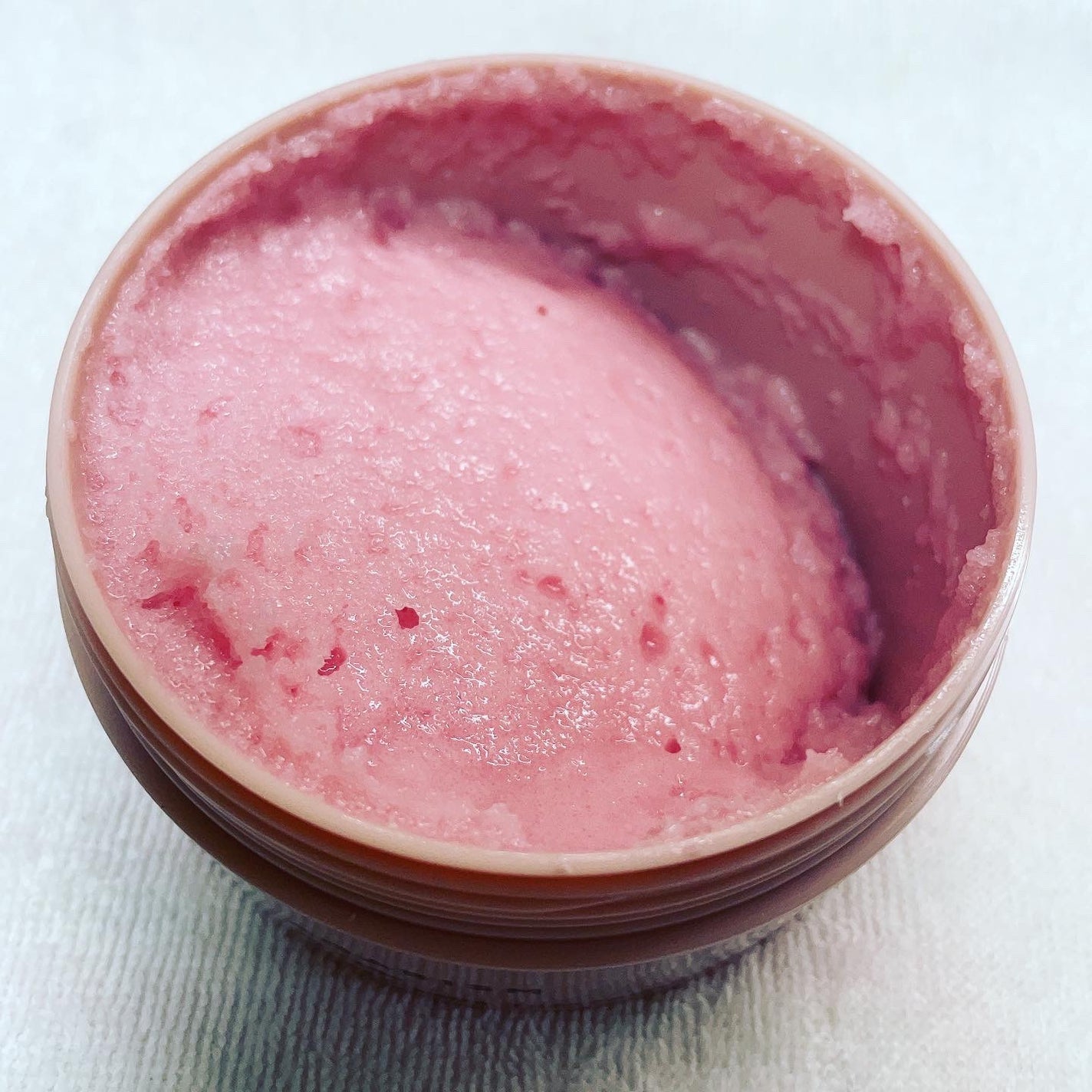 Q+Me スウィート ボム タラソ スクラブ/AGARISM/バストケア・ヒップケアを使ったクチコミ(3枚目)