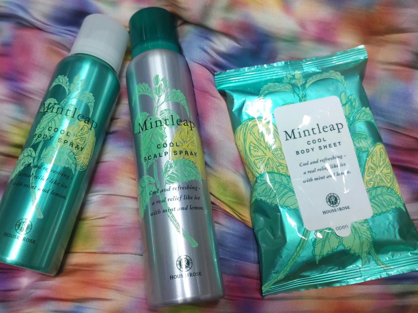 ミントリープ クール ボディシート/ハウス オブ ローゼ/ボディシートを使ったクチコミ(1枚目)