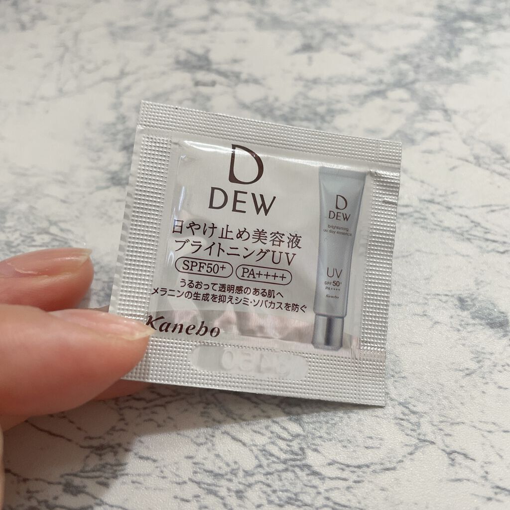 ブライトニングUVデイエッセンス/DEW/美容液を使ったクチコミ(1枚目)