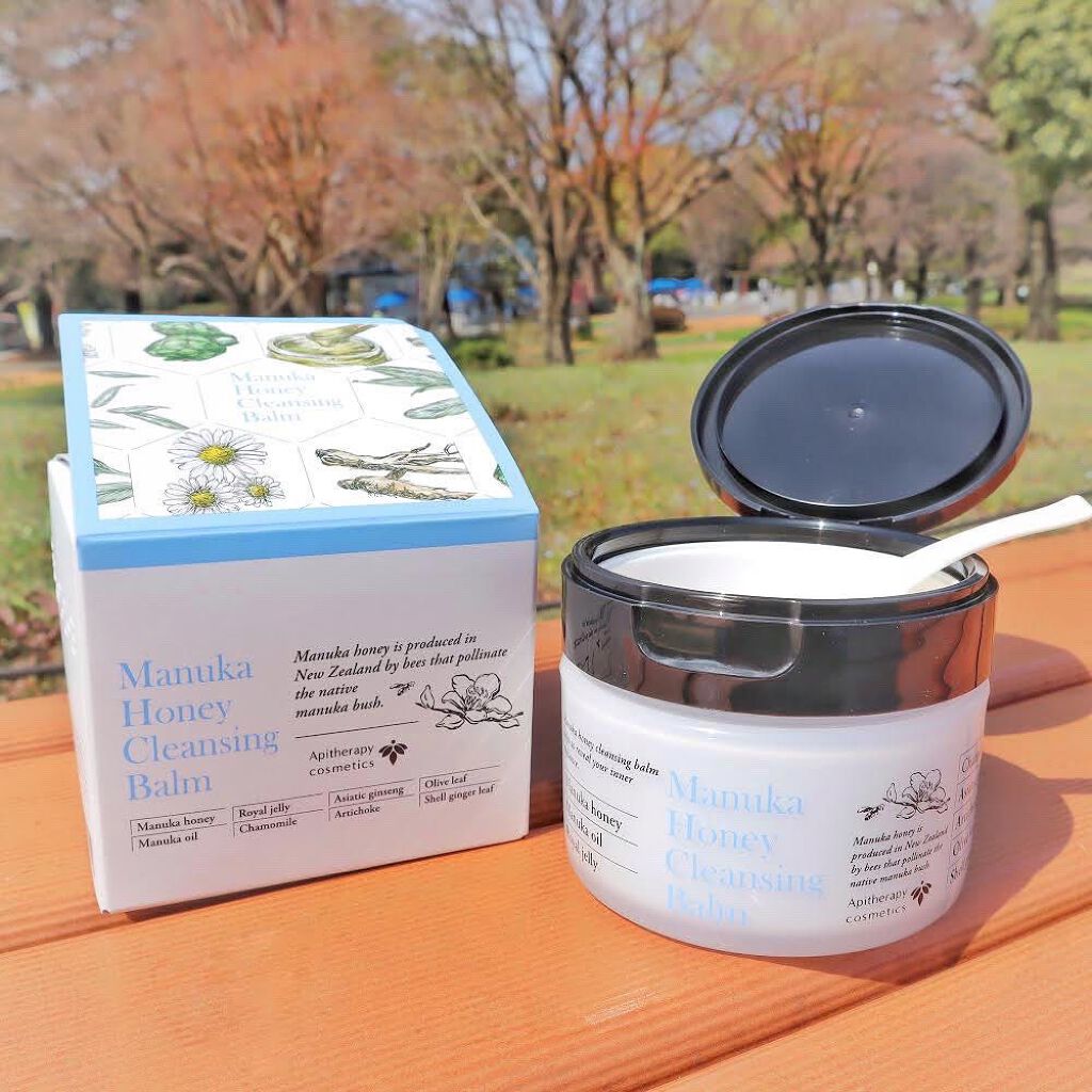 マヌカハニー クレンジングバーム/アピセラピーコスメティクス/クレンジングバームを使ったクチコミ(2枚目)