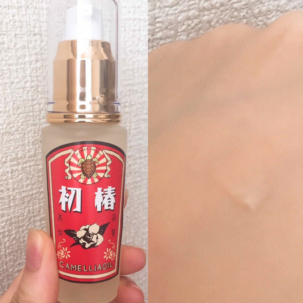 初椿デラックス/亀山堂/フェイスオイルを使ったクチコミ(3枚目)