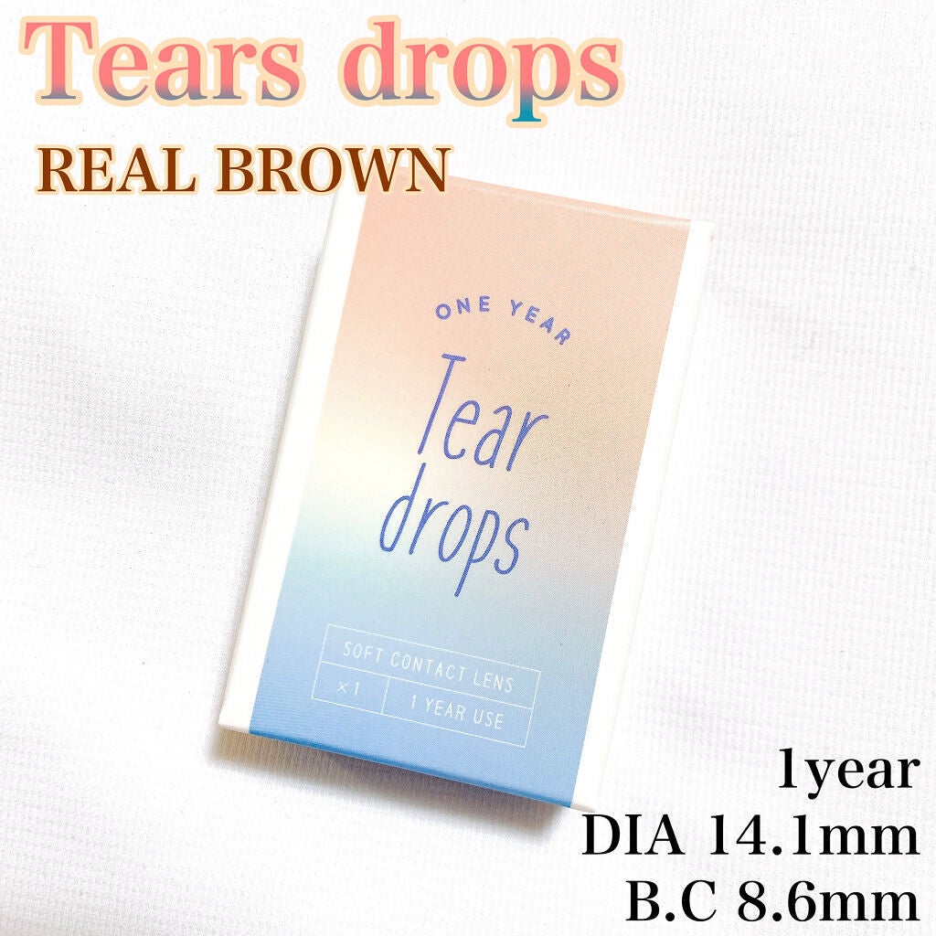 ティアドロップ/CLARA CONTACT/カラーコンタクトレンズを使ったクチコミ(2枚目)