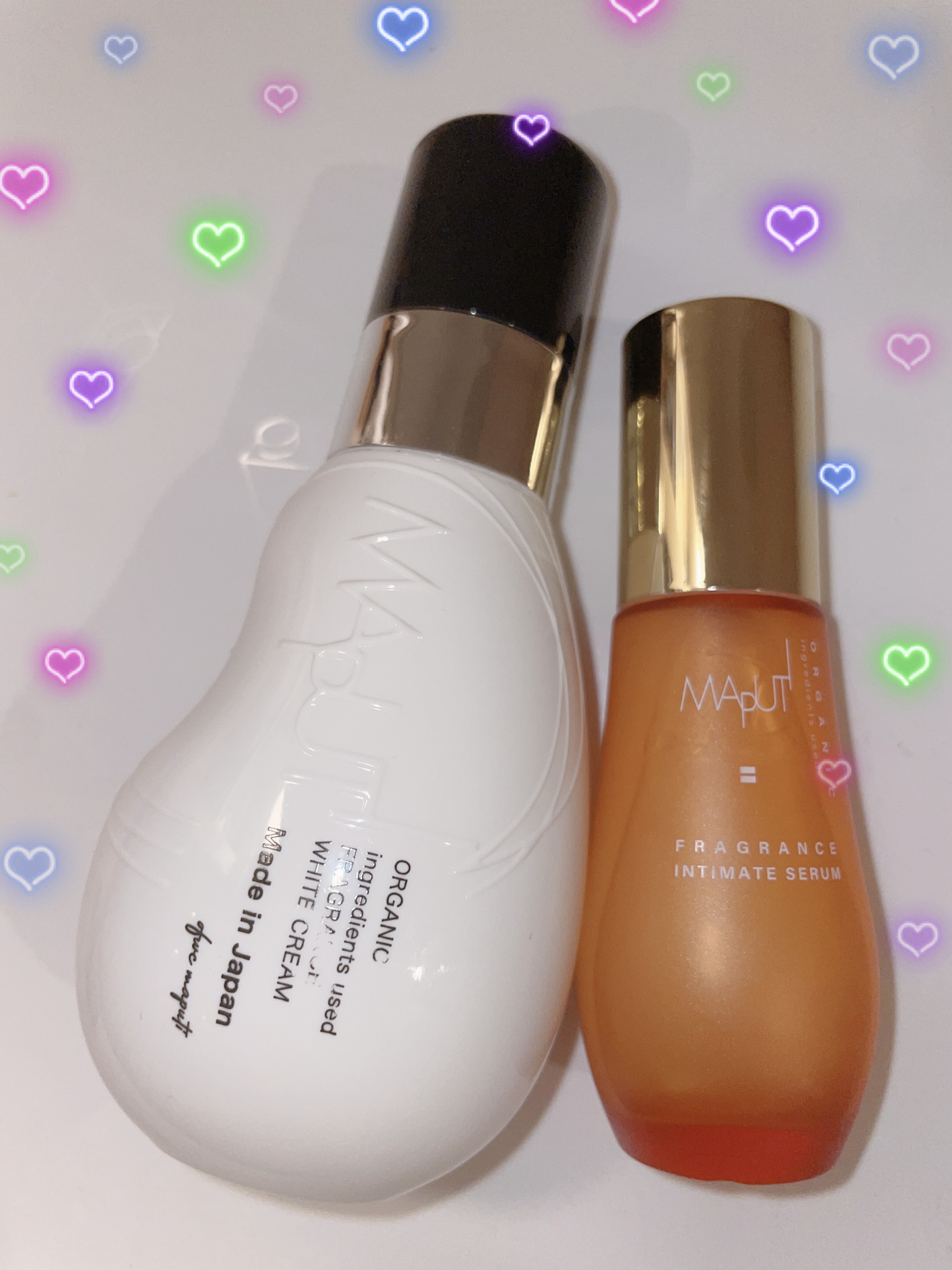 オーガニックフレグランスホワイトクリーム/MAPUTI/デリケートゾーンケアを使ったクチコミ（1枚目）