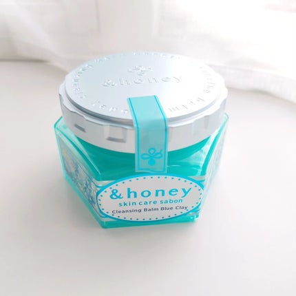 アンドハニー サボン クレンジングバーム ブルークレイ/&honey/クレンジングバームを使ったクチコミ(1枚目)