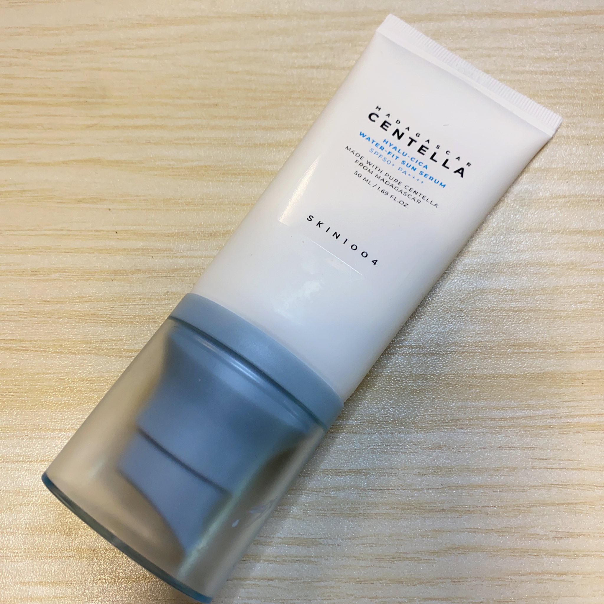 ヒアルーシカ ウォーターフィット サンセラム/SKIN1004/日焼け止めローションを使ったクチコミ（3枚目）