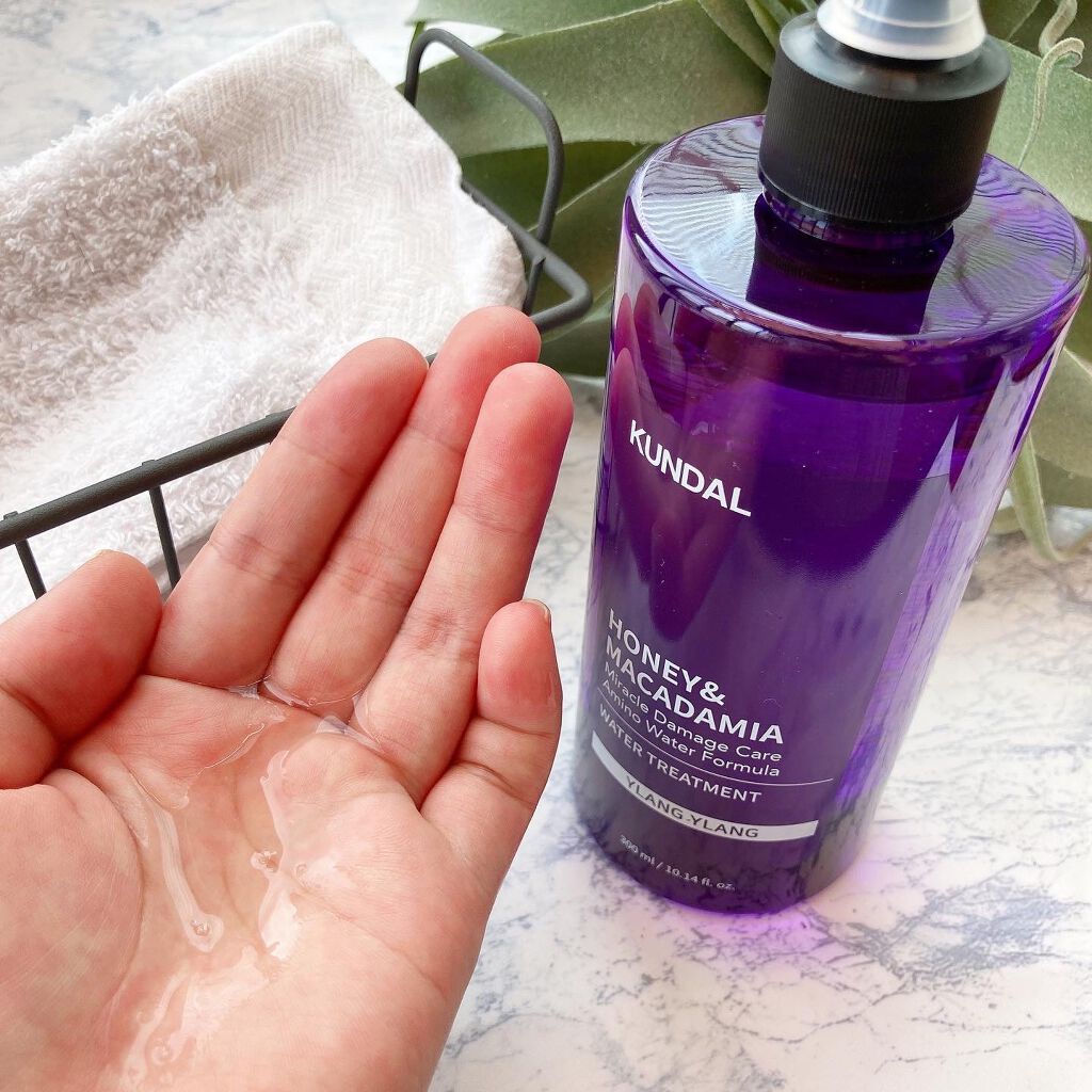 H&Mウォータートリートメント/KUNDAL/洗い流すヘアトリートメントを使ったクチコミ（3枚目）