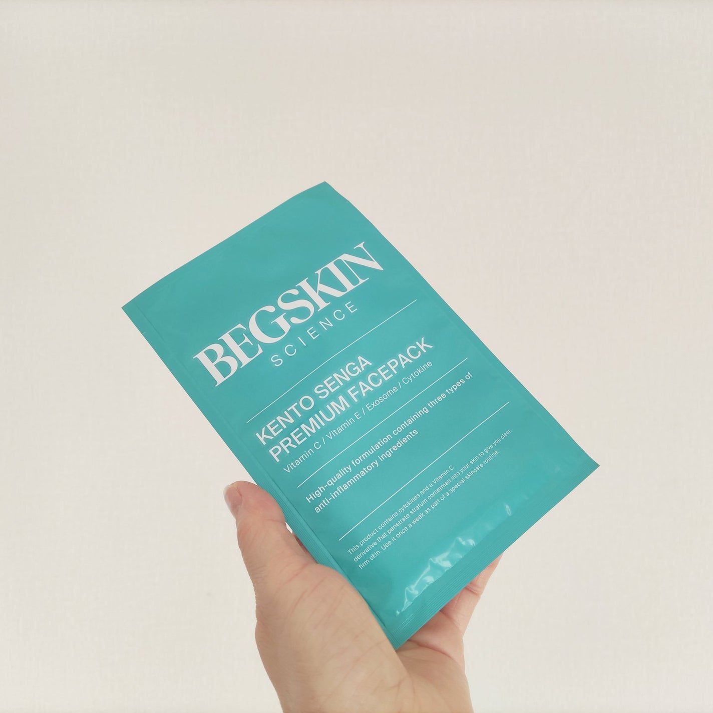 KENTO SENGA PREMIUM FACEPACK/BEGSKIN SCIENCE/シートマスク・パックを使ったクチコミ(2枚目)