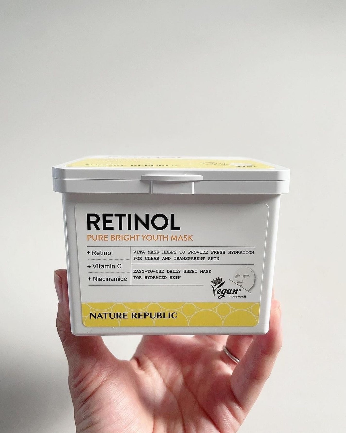 キューブマスク レチノール/ネイチャーリパブリック/シートマスク・パックを使ったクチコミ(2枚目)