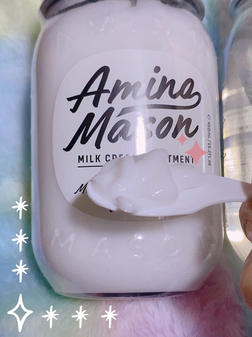 アミノメイソン ディープモイスト ホイップクリーム シャンプー/ミルククリーム ヘアトリートメント/アミノメイソン/市販シャンプーを使ったクチコミ（2枚目）