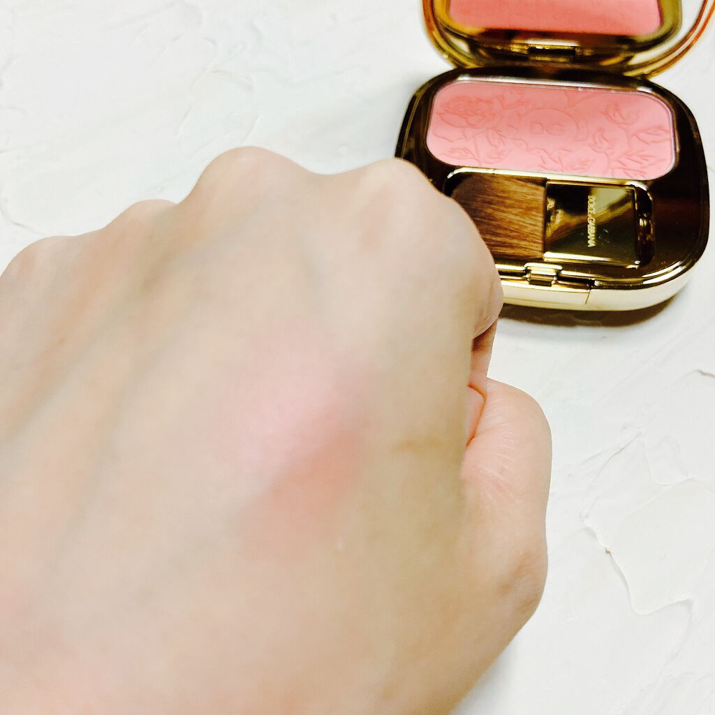 ブラッシュオブローズ ルミナスチークカラー/DOLCE&GABBANA BEAUTY/パウダーチークを使ったクチコミ(4枚目)