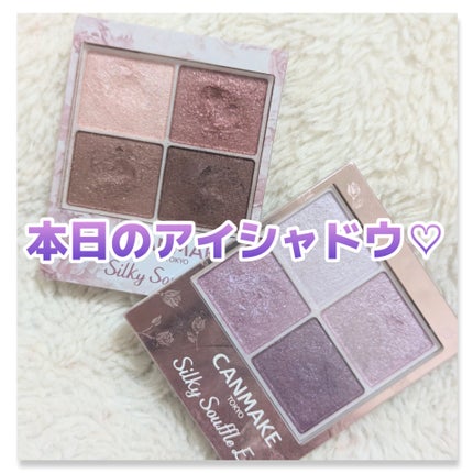 シルキースフレアイズ/キャンメイク/アイシャドウパレットを使ったクチコミ(1枚目)