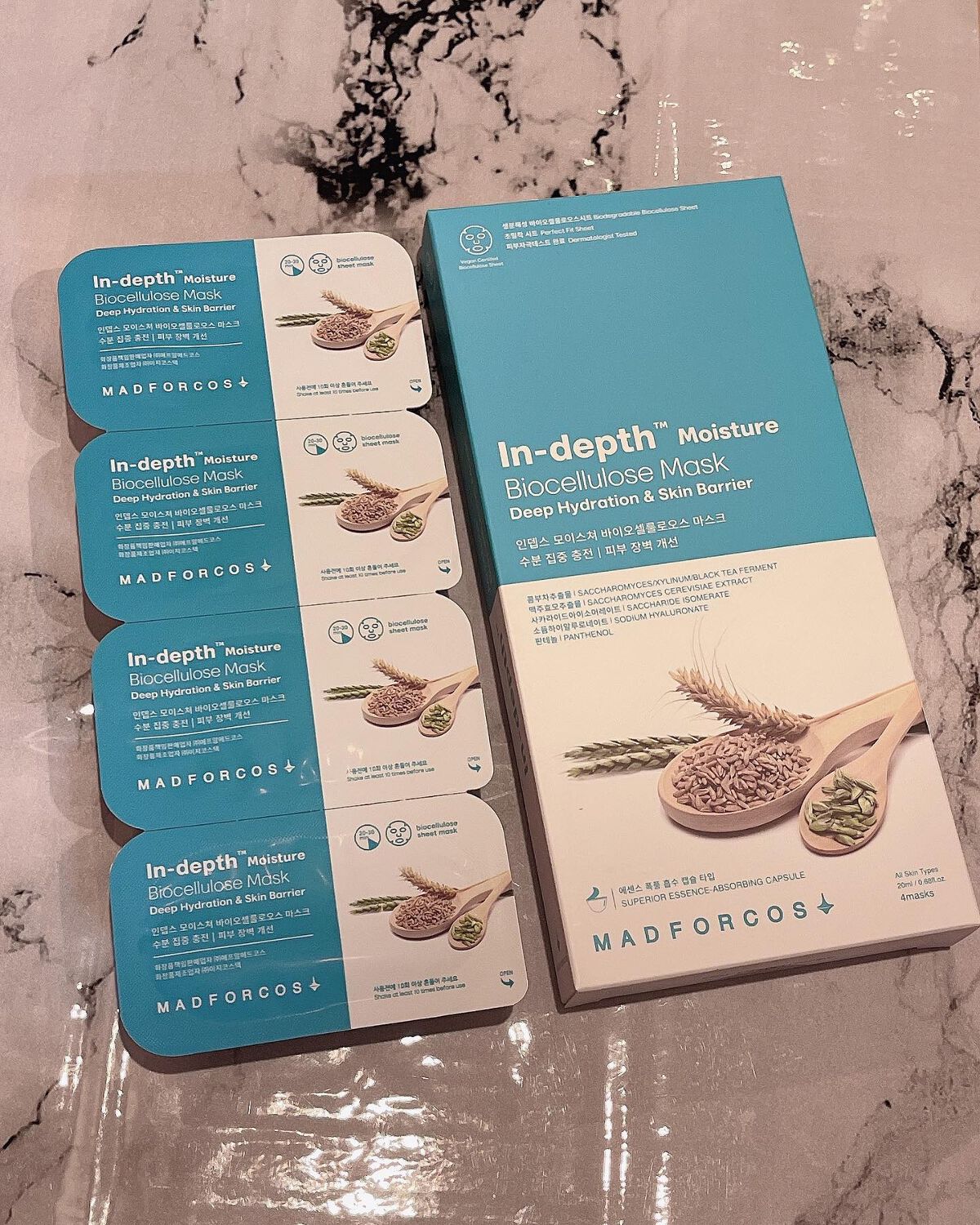 インデップス™モイスチャーバイオセルロースマスク/MADFORCOS/シートマスク・パックを使ったクチコミ（1枚目）